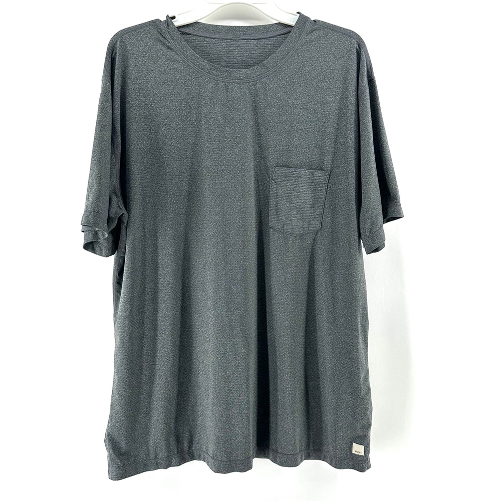 VUORI Tradewind Performance Tee GRAY Short Sleeve DRI-FIT Active T-Shirt MENS XL - Picture 4 of 10